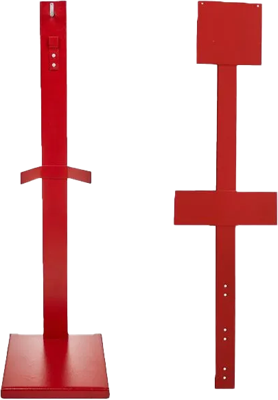 Soporte Extintor + Banderola para cartel